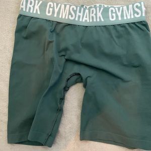 Gymshark Green Bike Shorts- Small
